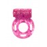 Эрекционное кольцо с вибрацией Rings Axle-pin (Розовый) 