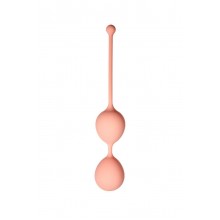 Шарики Кегеля со смещенным центром тяжести Arrakis, силикон, 3,4 x 17 см, цвет персиковый