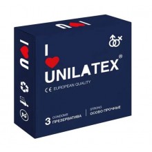 Презервативы UNILATEX "EXTRA STRONG" особопрочные, 3 шт 