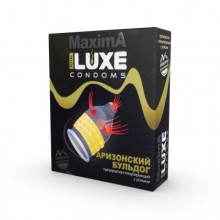 Презерватив Luxe MAXIMA №1 Аризонский бульдог 