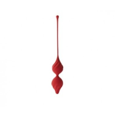 Вагинальные шарики Alcor, цвет бордовый (LYRA)