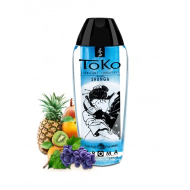 Вкусовой, ароматический лубрикант SHUNGA TOKO "Экзотические фрукты", 165 мл