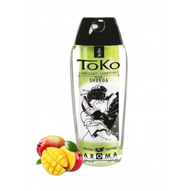 Вкусовой, ароматический лубрикант SHUNGA TOKO "Дыня и манго", 165 мл