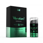 Жидкий интимный гель с эффектом вибрации Intt Vibration Ganjah, 15 мл