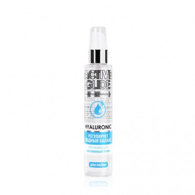 Увлажняющий интимный гель ACTIVE GLIDE HYALURONIC, 100 г 