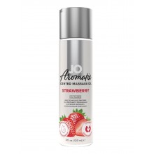 Массажное масло JO Aromatix Massage Oil Клубника 120 ml