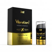 Жидкий интимный гель с эффектом вибрации Intt Vibration Vodka Energy, 15 мл