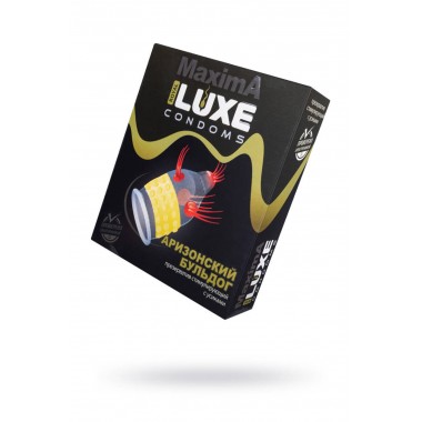 Презерватив Luxe MAXIMA №1 Аризонский бульдог 