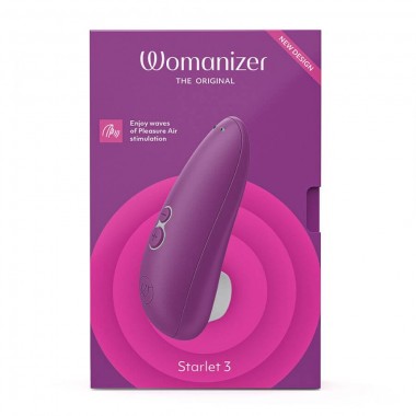Бесконтактный клиторальный стимулятор Womanizer Starlet 3 (фиолетовый)
