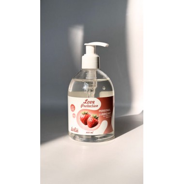 Лубрикант на Водной Основе Lola Games Love Protection Strawberry 300ml