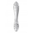 Двусторонний фаллоимитатор Satisfyer Dazzling Crystal 1, стекло, прозрачный, 18,5 см