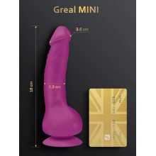 Реалистичный вибратор Gvibe Greal Mini, 18х3,2 см