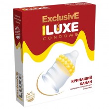 Презерватив Luxe № 1 Кричащий банан с двойн.пупырышками