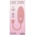 Виброяйцо с приложением Diana Love Story Pink