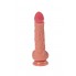 Реалистичный фаллоимитатор REAL Dual Layer, dual silicone, 17х4 см.