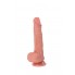 Реалистичный фаллоимитатор REAL Dual Layer, dual silicone, 15х3,8 см.