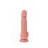 Реалистичный фаллоимитатор REAL Dual Layer, dual silicone, 15х3,8 см.