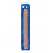 Двусторонний фаллоимитатор REAL 33*3,5 см