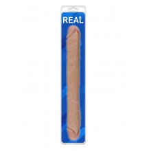 Двусторонний фаллоимитатор REAL 33*3,5 см