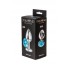 Анальная пробка Diamond Light blue Sparkle Large