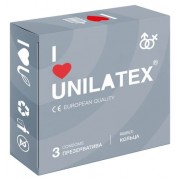 Презервативы UNILATEX  "RIBBED" с рифленой поверхностью, 3 шт.