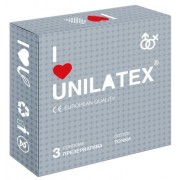 Презервативы UNILATEX "DOTTED" с точечной поверхностью, 3 шт.
