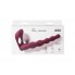 Вибронасадка для Двойного Проникновения Pure Passion Farnell Wine Red