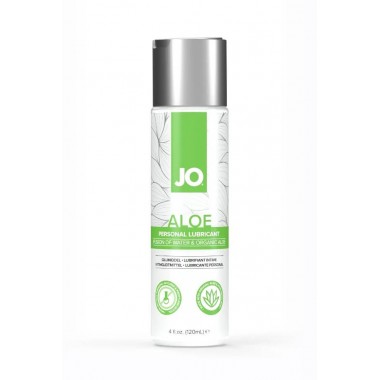 Гель на водной основе с настоем органического алоэ и гиалуроновой кислоты JO ALOE - 120 мл