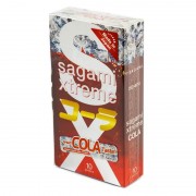 Презервативы Sagami Xtreme Cola латексные, с ароматом колы 10 шт