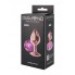 Анальная Пробка Diamond Amethyst Shine S Розовое Золото