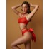 Игривые трусики красные с большим бантом сзади L/XL (46-48)