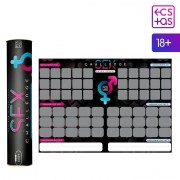 Плакат для пар со скретч-слоем «Секс-челлендж», А3