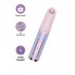 Мини-вибратор с 3D пульсацией Satisfyer Bold Kiss с USB-C зарядкой, силикон, ABS, розовый, 12,5 см