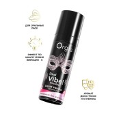 Съедобный гель с эффектом вибрации Orgie DUAL VIBE! Strawberry Gin And Tonic, на водной основе, 15мл