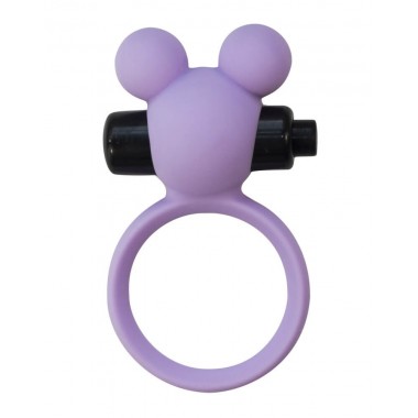 Эрекционное виброколечко Emotions Minnie Purple