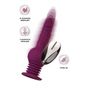 Мини секс-машина Striker с пультом ДУ, MotorLovers by TOYFA, силикон, фиолетовый, 23,5 см