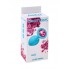 Анальная пробка Emotions Cutie Small Turquoise pink crystal