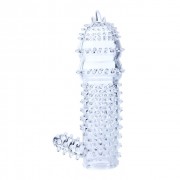 Рельефная насадка прозрачная 12,5*2,5см