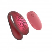 Парный вибромассажер TWIN , Red с управлением через приложение Парный вибромассажер TWIN , Red с управлением через приложение